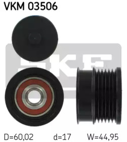 Механизм свободного хода (SKF: VKM 03506)